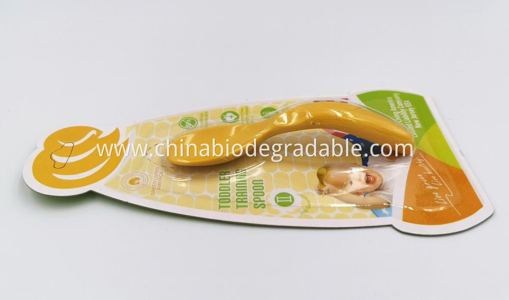 Plant-based Natural Children Training Spoon